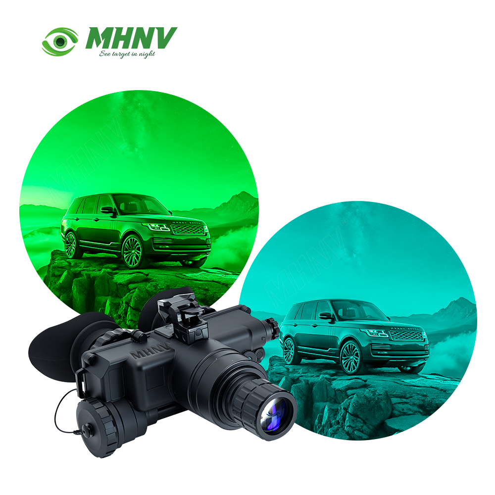 MHNV® | MH-PVS7 - Night Vision Goggles,Gen2/Gen2+/Gen3,Green or White Phosphor,Binocular Night Vision,Waterproof,Ip65/Ip67Waterproof,Hunting & Exploration,FOM1400-2000