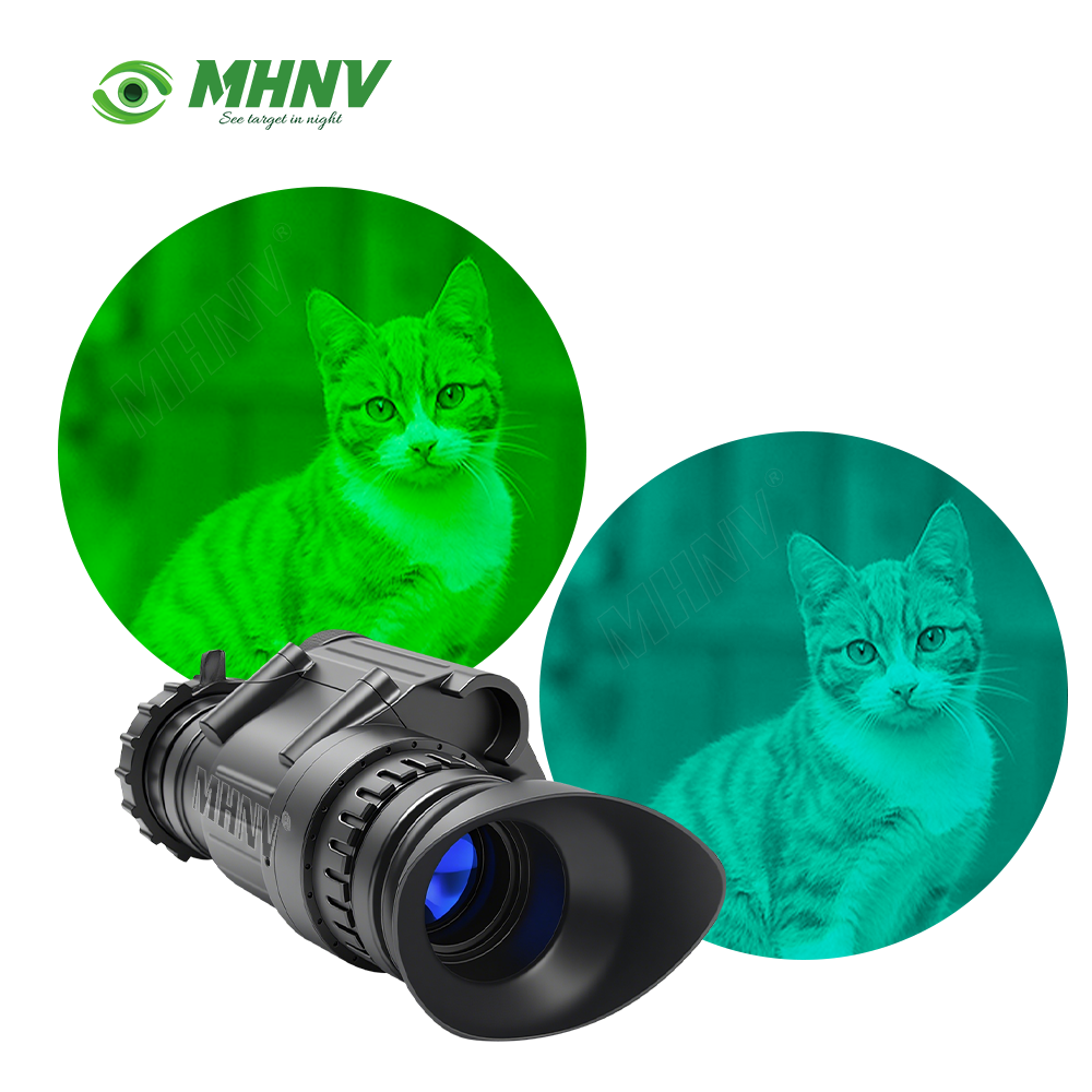 MHNV® | MH-PVS14 - PVS-14 NVG,Infrared Monocular,Digital Tactical Night Vision Scope,White or Green Phosphor Tube, Low-Light Conditions,Autogating Function, MX10160,High Resolution SNR