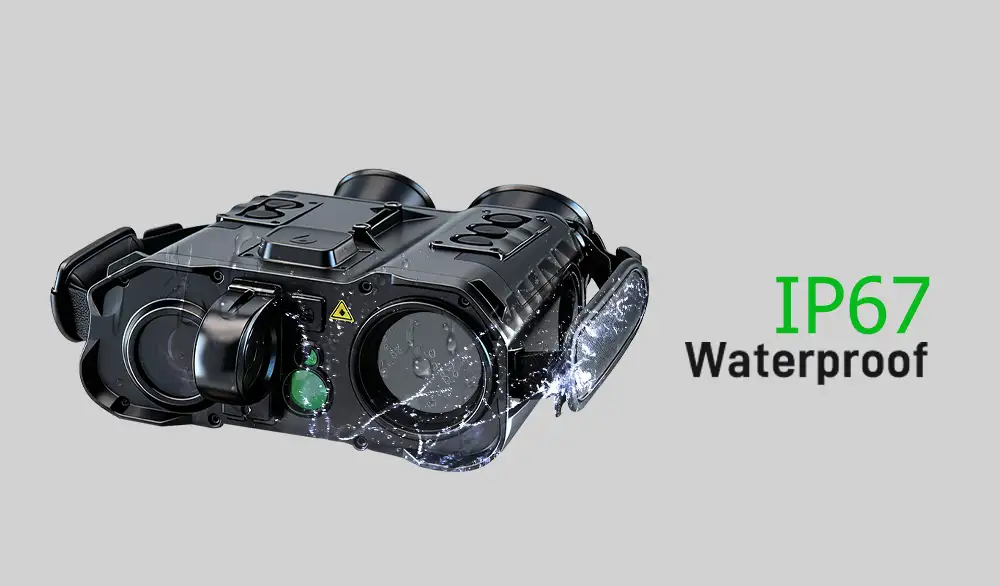 MH-TB-R3 | High Resolution OLED MWIR Cooled Thermal Imaging Binocular,IP67 | MHNV® 