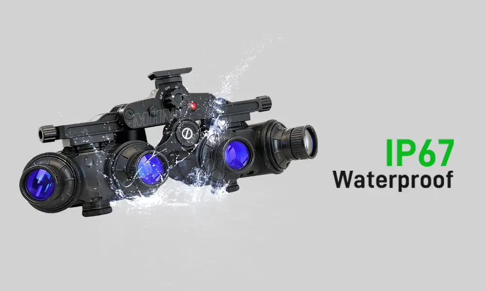 MHNV® MH-GPNVG IP 65 Waterproof,four-eye Night Vision Goggles,Quad Tube FOV120 Housing Kit Night Vision Device
