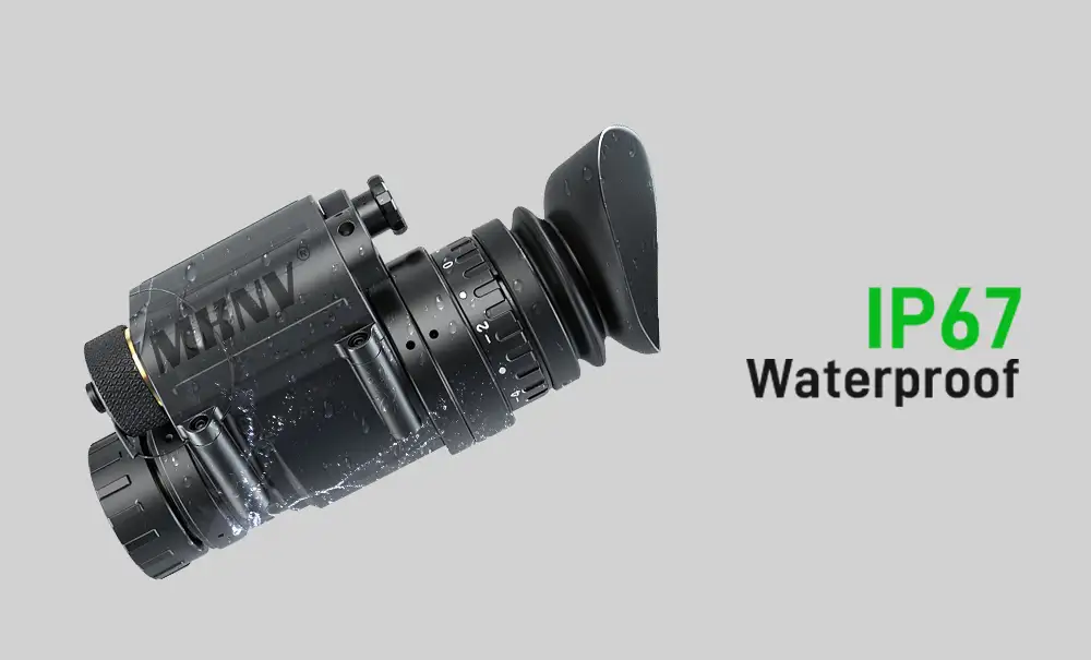 MHNV®|PVS14|IP67 waterproof,Head-mounted  Night Vision Monocular,High Definition PVS-14 Housing Kits