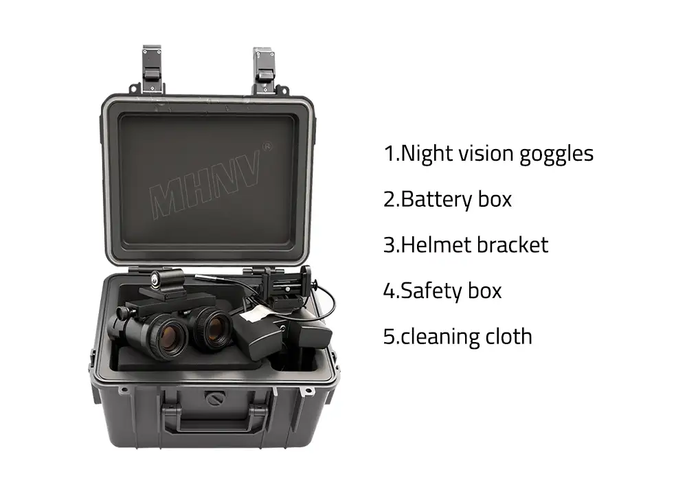 MHNV® PVS9 Pilot Night Vision Binoculars  High Quality Optics   Gen2+/Gen3 Image Intensifier Tube 