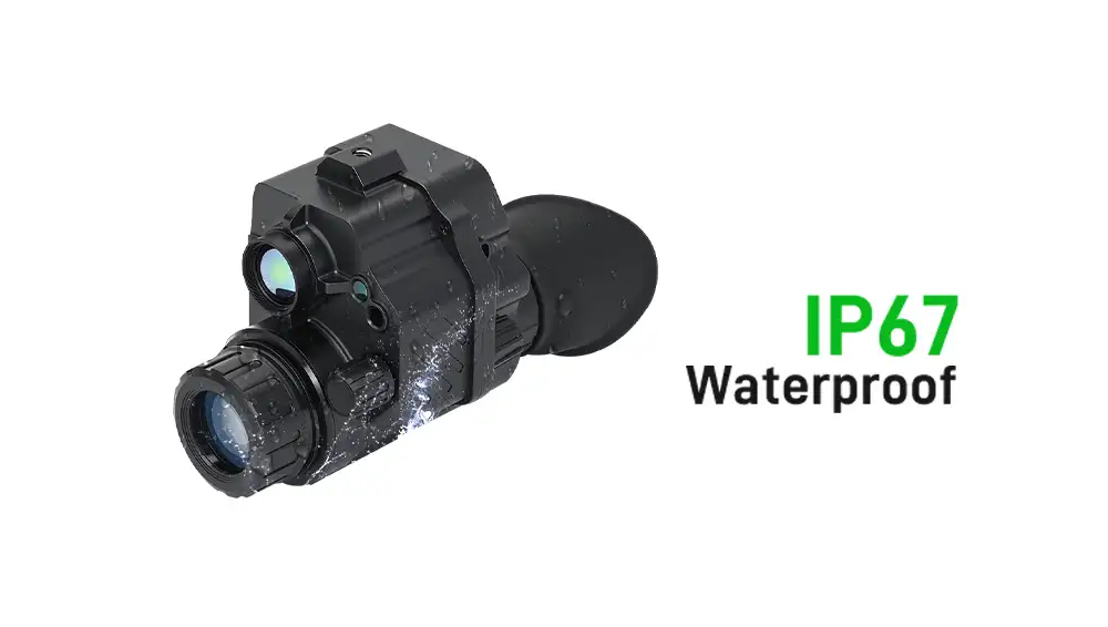 MHNV® F-PVS14 High Performance Multispectral Image Thermal Night Vision Fusion Monocular