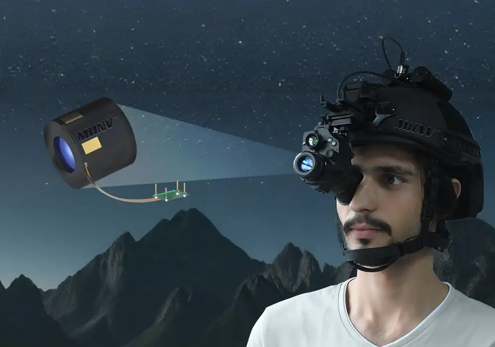 MHNV® F-PVS14 Fusion Thermal Imaging with Image Intensifier Tube  White Phosphor Fusion Thermal Binocular 