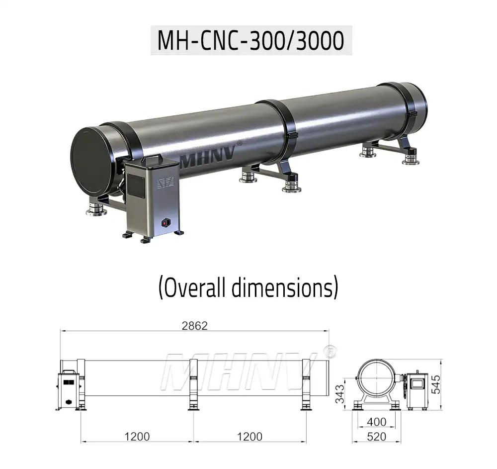 MHNV® | MH-CNRC Coaxial Newtonian Reflective Collimator | Optical Test Equipment
