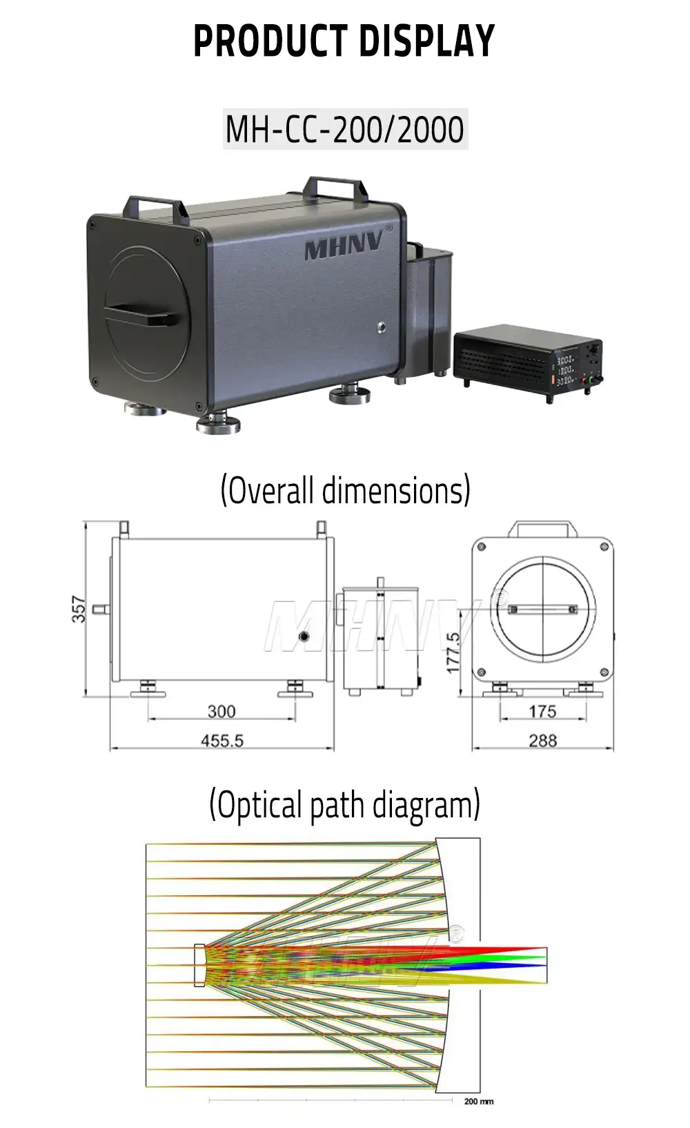 MHNV®  | MH-CC Collimator | Optical Test Equipment