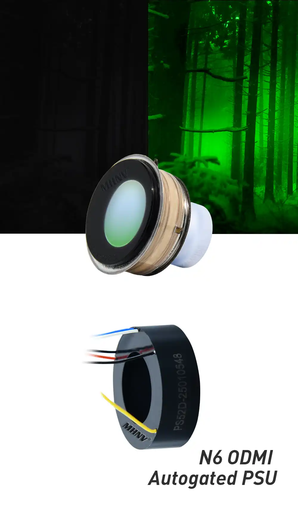 MHNV® | Image Intensifier Components Image Intensifier Tube Components | Image Intensifier Tube Components